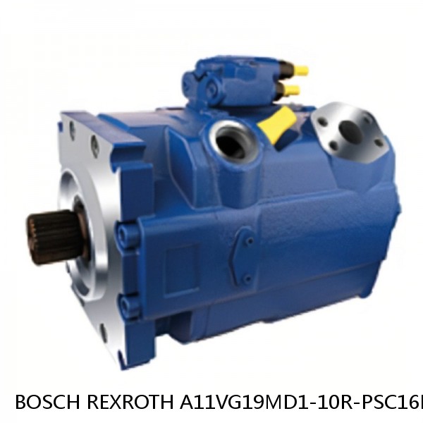 A11VG19MD1-10R-PSC16K011E BOSCH REXROTH A11VG Hydraulic Pumps