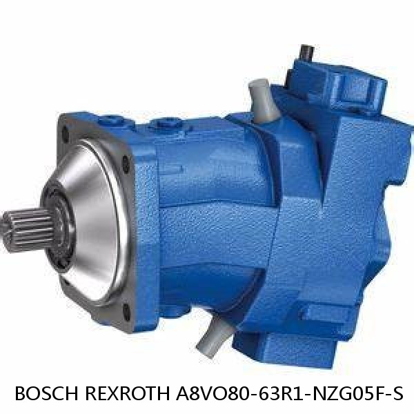 A8VO80-63R1-NZG05F-S BOSCH REXROTH A8VO Variable Displacement Pumps
