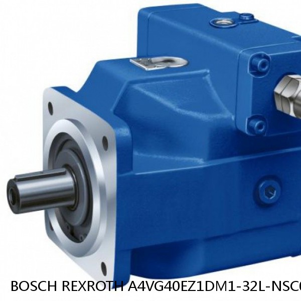 A4VG40EZ1DM1-32L-NSC02F013S-S BOSCH REXROTH A4VG Variable Displacement Pumps