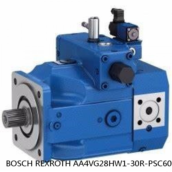 AA4VG28HW1-30R-PSC60N001E-S BOSCH REXROTH A4VG Variable Displacement Pumps