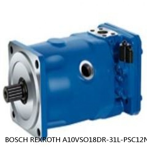 A10VSO18DR-31L-PSC12N BOSCH REXROTH A10VSO Variable Displacement Pumps