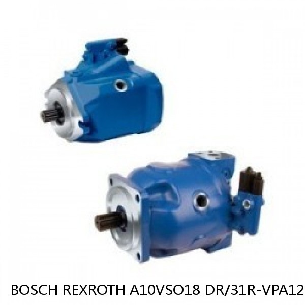 A10VSO18 DR/31R-VPA12N BOSCH REXROTH A10VSO Variable Displacement Pumps