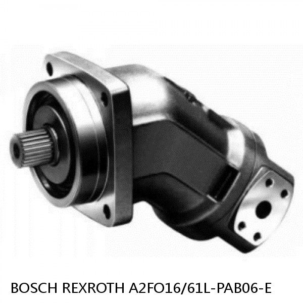 A2FO16/61L-PAB06-E BOSCH REXROTH A2FO Fixed Displacement Pumps