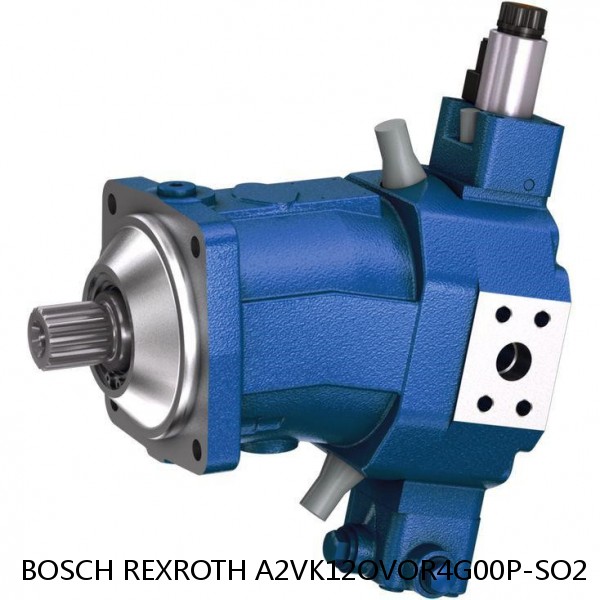 A2VK12OVOR4G00P-SO2 BOSCH REXROTH A2VK Variable Displacement Pumps