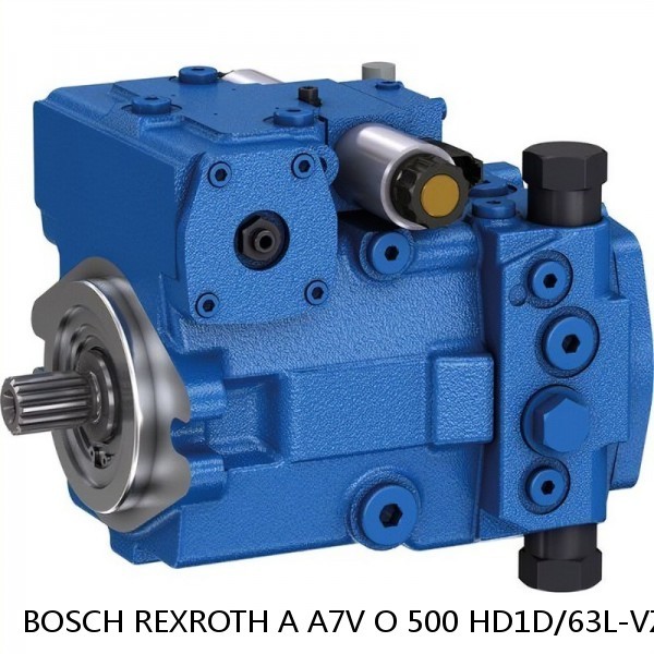A A7V O 500 HD1D/63L-VZH02 BOSCH REXROTH A7VO Variable Displacement Pumps