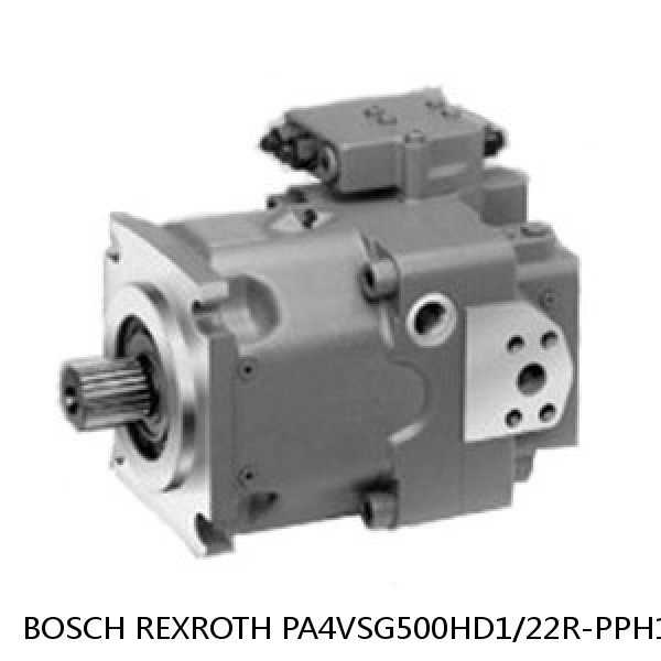 PA4VSG500HD1/22R-PPH10Y329N BOSCH REXROTH A4VSG Axial Piston Variable Pump