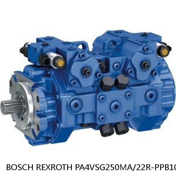 PA4VSG250MA/22R-PPB10H029F BOSCH REXROTH A4VSG Axial Piston Variable Pump