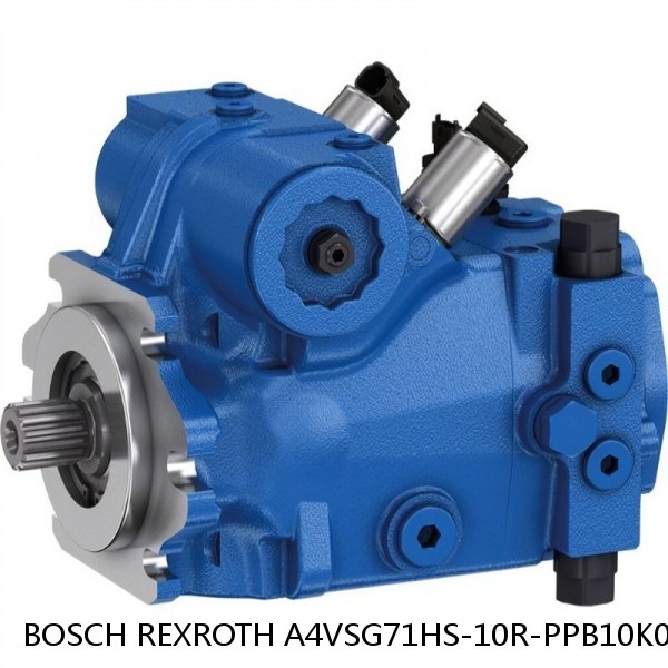 A4VSG71HS-10R-PPB10K010N BOSCH REXROTH A4VSG Axial Piston Variable Pump #1 small image