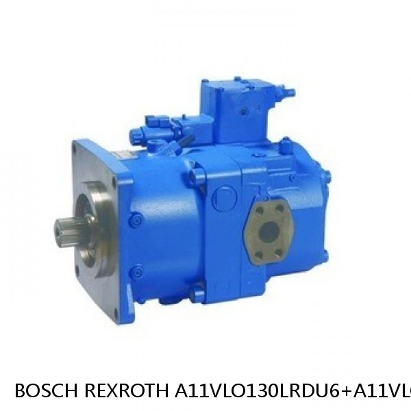 A11VLO130LRDU6+A11VLO130LRDU6 BOSCH REXROTH A11VLO Axial Piston Variable Pump #1 small image