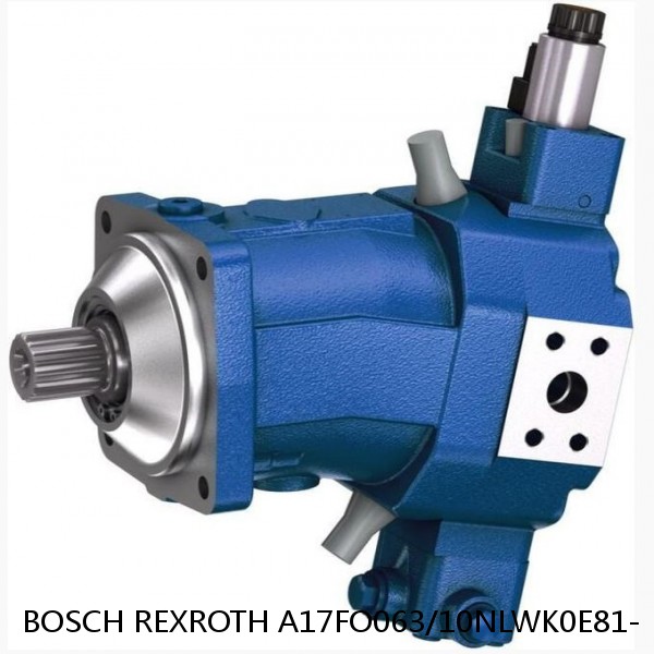 A17FO063/10NLWK0E81- BOSCH REXROTH A17FO Axial Piston Pump