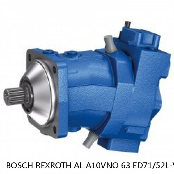 AL A10VNO 63 ED71/52L-VRC11N00T-S3457 BOSCH REXROTH A10VNO Axial Piston Pumps