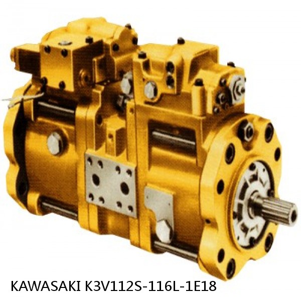 K3V112S-116L-1E18 KAWASAKI K3V HYDRAULIC PUMP #1 image
