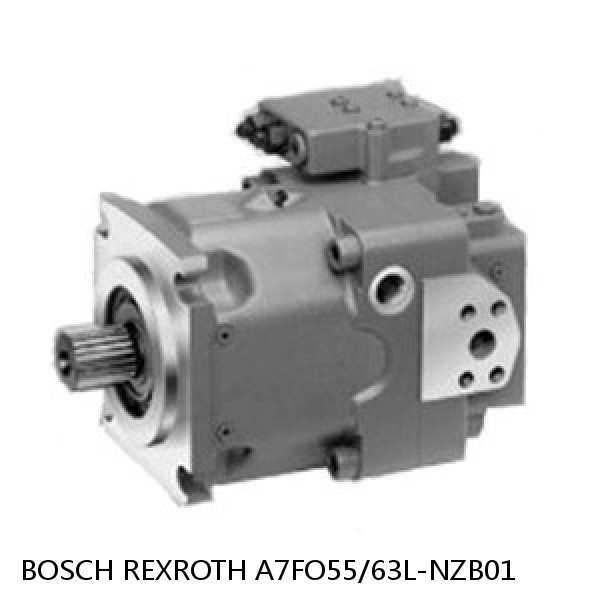 A7FO55/63L-NZB01 BOSCH REXROTH A7FO Axial Piston Motor Fixed Displacement Bent Axis Pump #1 image