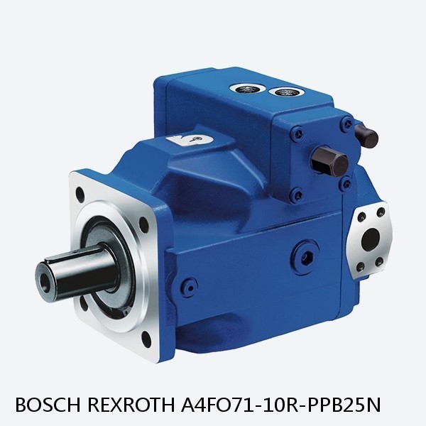 A4FO71-10R-PPB25N BOSCH REXROTH A4FO Fixed Displacement Pumps #1 image