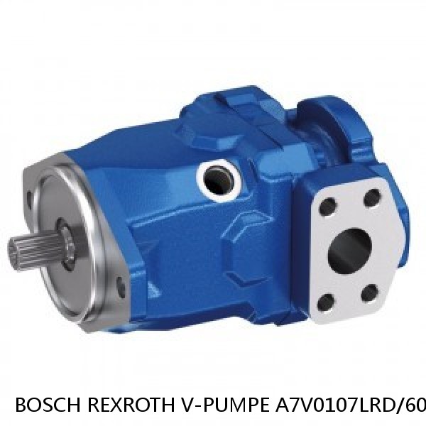 V-PUMPE A7V0107LRD/60L-DPB1 *G* BOSCH REXROTH A7VO Variable Displacement Pumps #1 image
