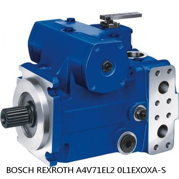 A4V71EL2 0L1EXOXA-S BOSCH REXROTH A4V Variable Pumps #1 image