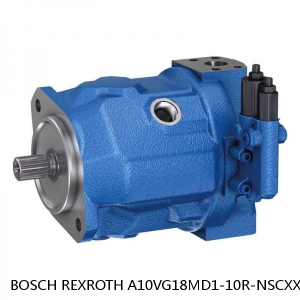 A10VG18MD1-10R-NSCXXF003S-S BOSCH REXROTH A10VG Axial piston variable pump #1 image