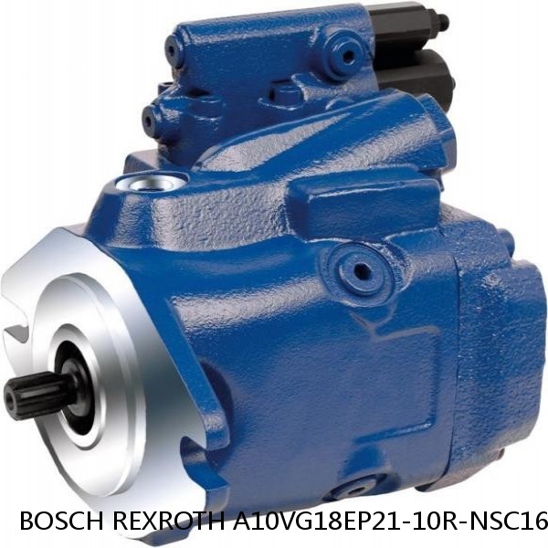 A10VG18EP21-10R-NSC16F005S BOSCH REXROTH A10VG Axial piston variable pump #1 image