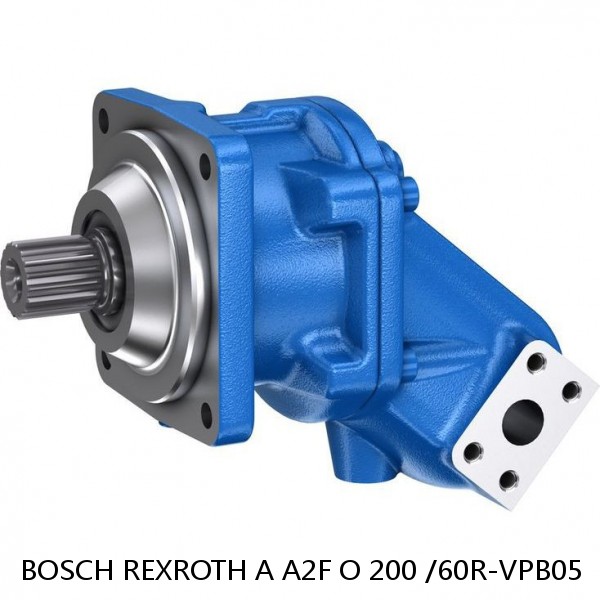 A A2F O 200 /60R-VPB05 BOSCH REXROTH A2FO Fixed Displacement Pumps #1 image